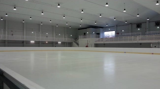 Pabellón pista hielo mulhacen Granada patinaje